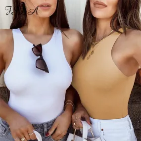 Sleeveless Bodysuit