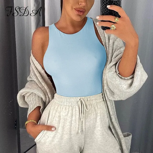 Sleeveless Bodysuit