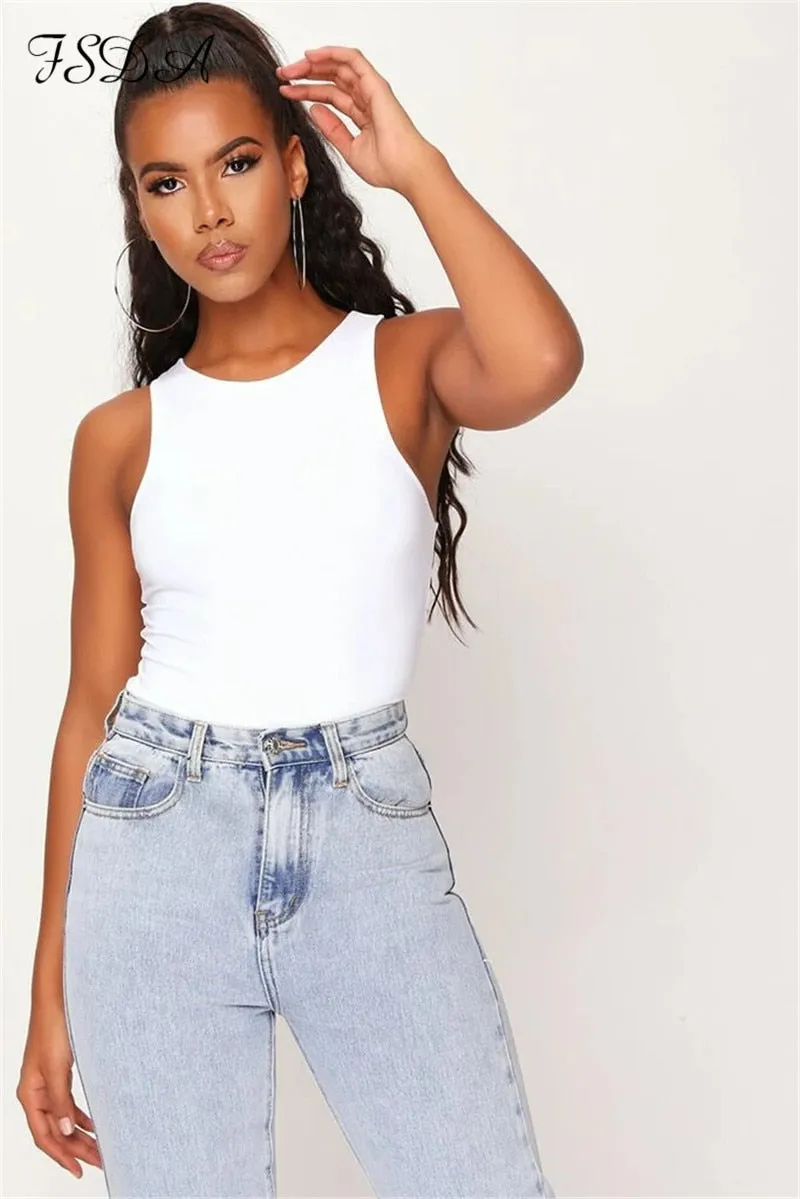 Sleeveless Bodysuit