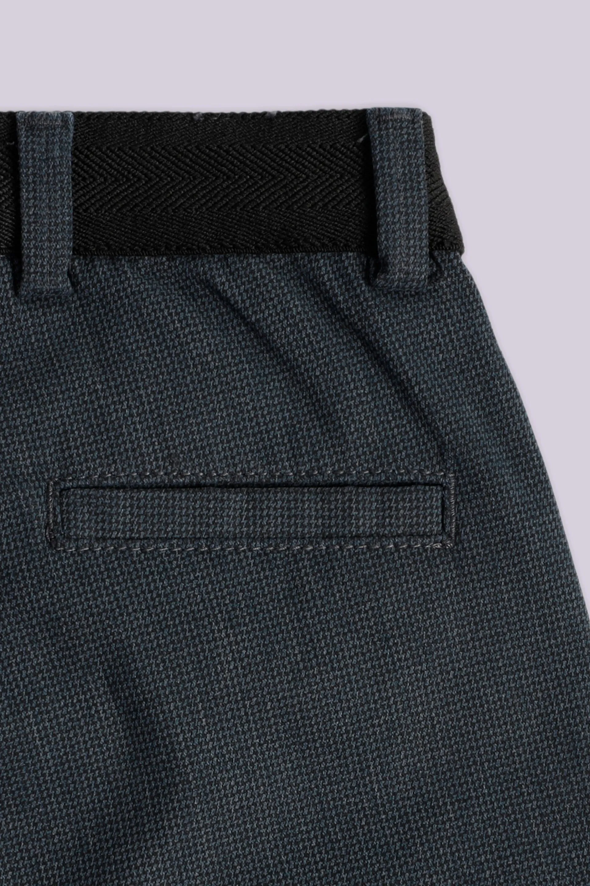 Slim Fit Textured Chino Pants