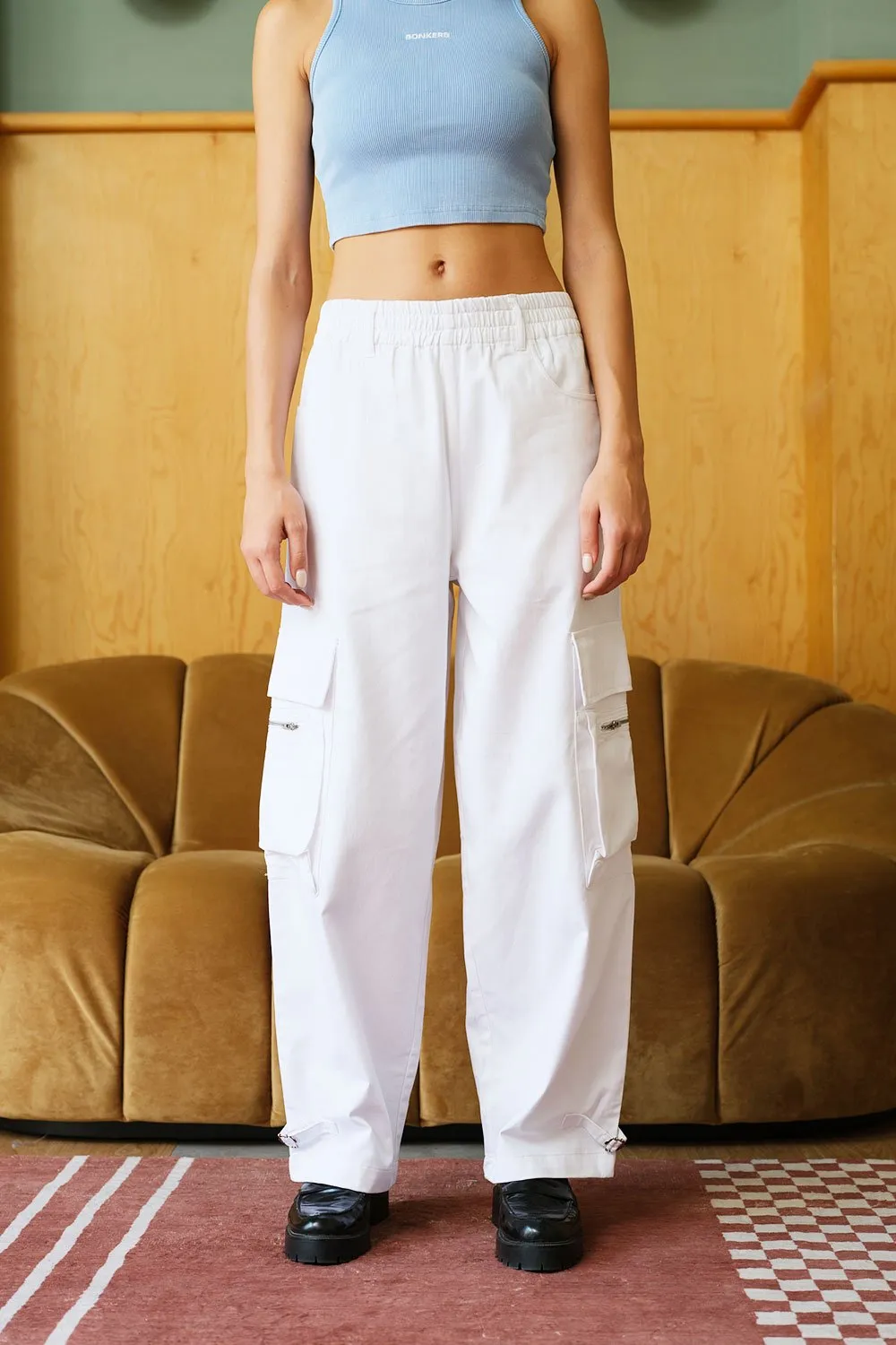 Snowflake Cargo Pants