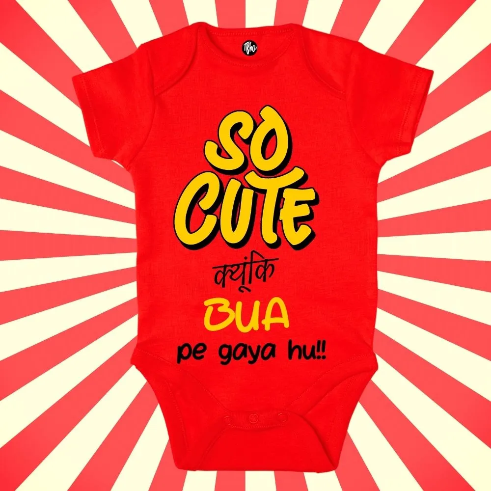 So Cute Bodysuit for Babies