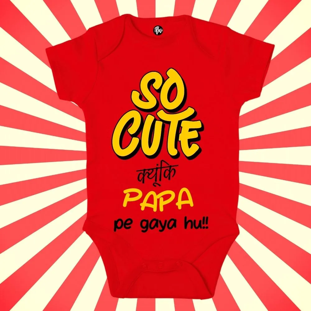 So Cute Bodysuit for Babies
