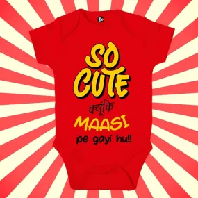 So Cute Bodysuit for Babies