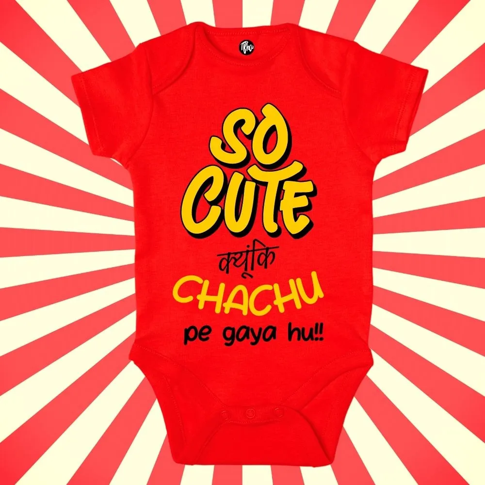 So Cute Bodysuit for Babies