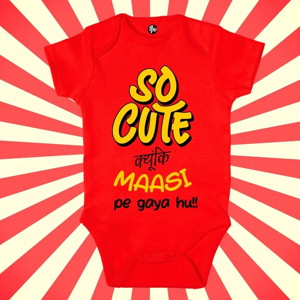 So Cute Bodysuit for Babies