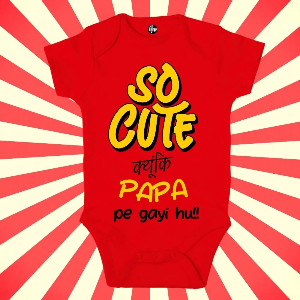 So Cute Bodysuit for Babies