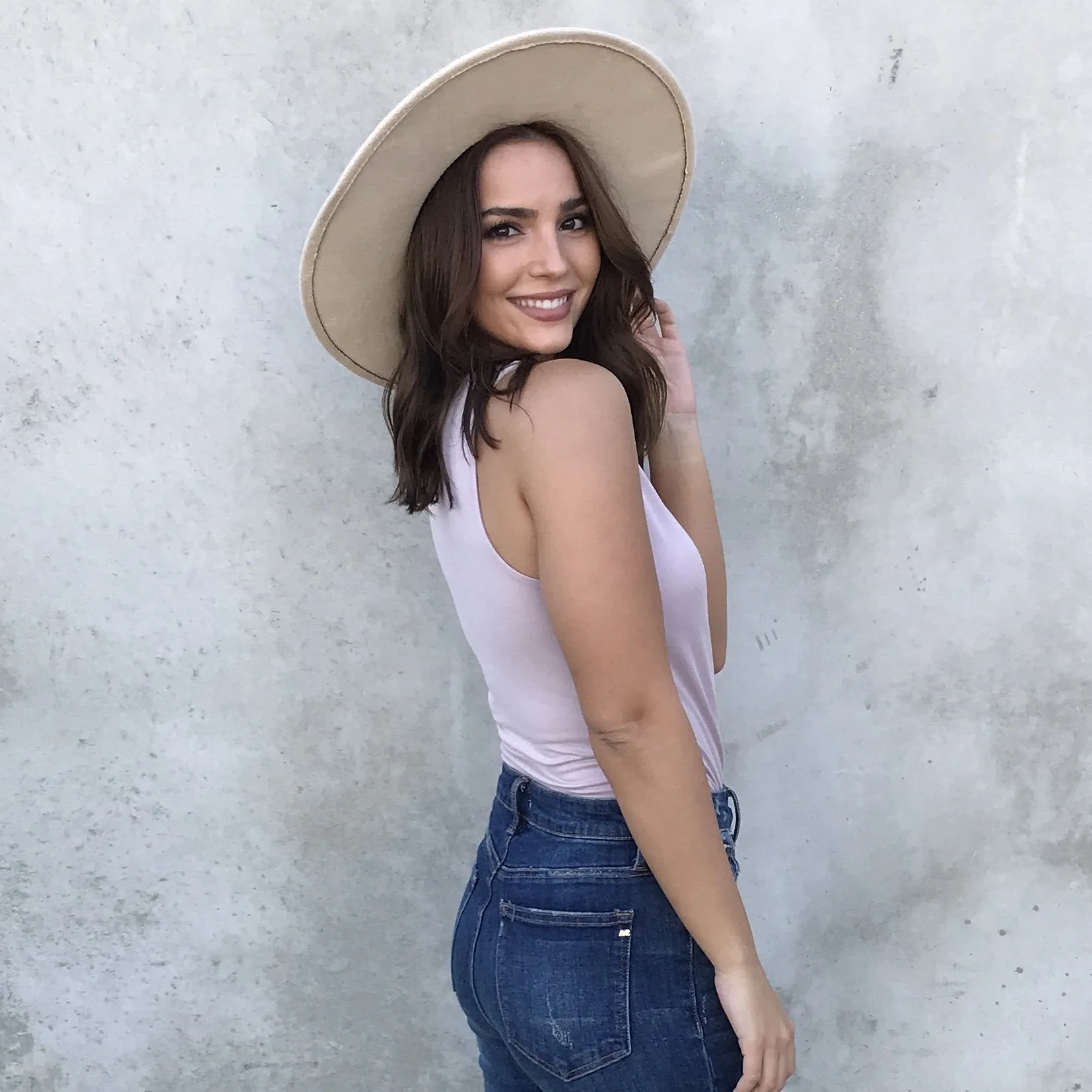 Sophie Jersey Double Lined Bodysuit in Mauve