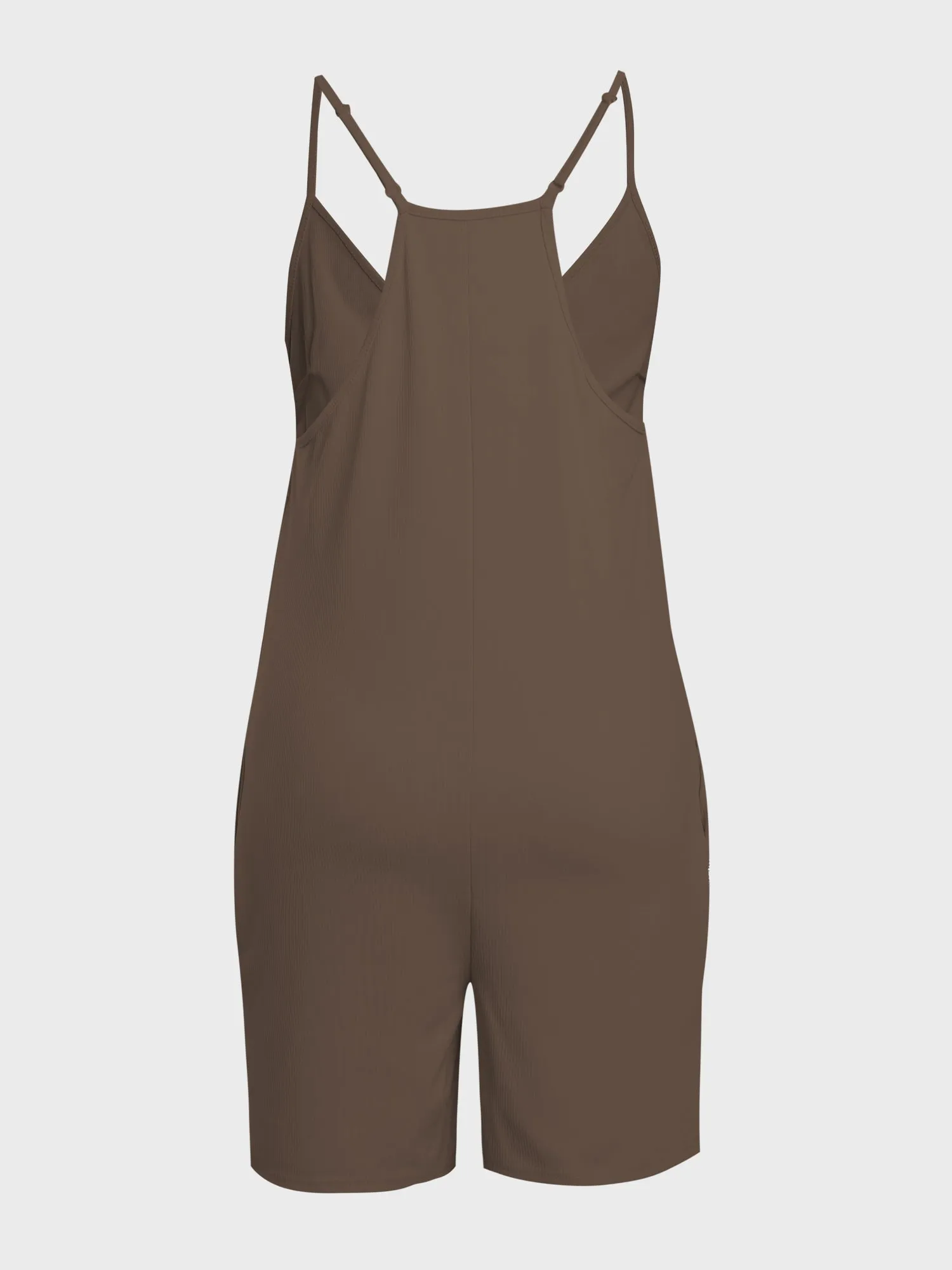 Summer Suspender Short Jumpsuit