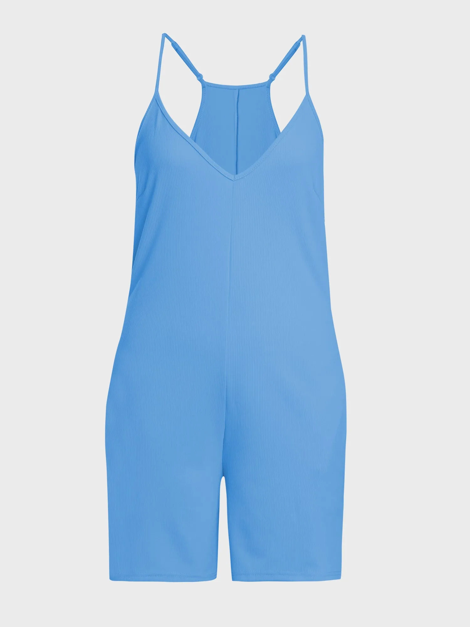 Summer Suspender Short Jumpsuit