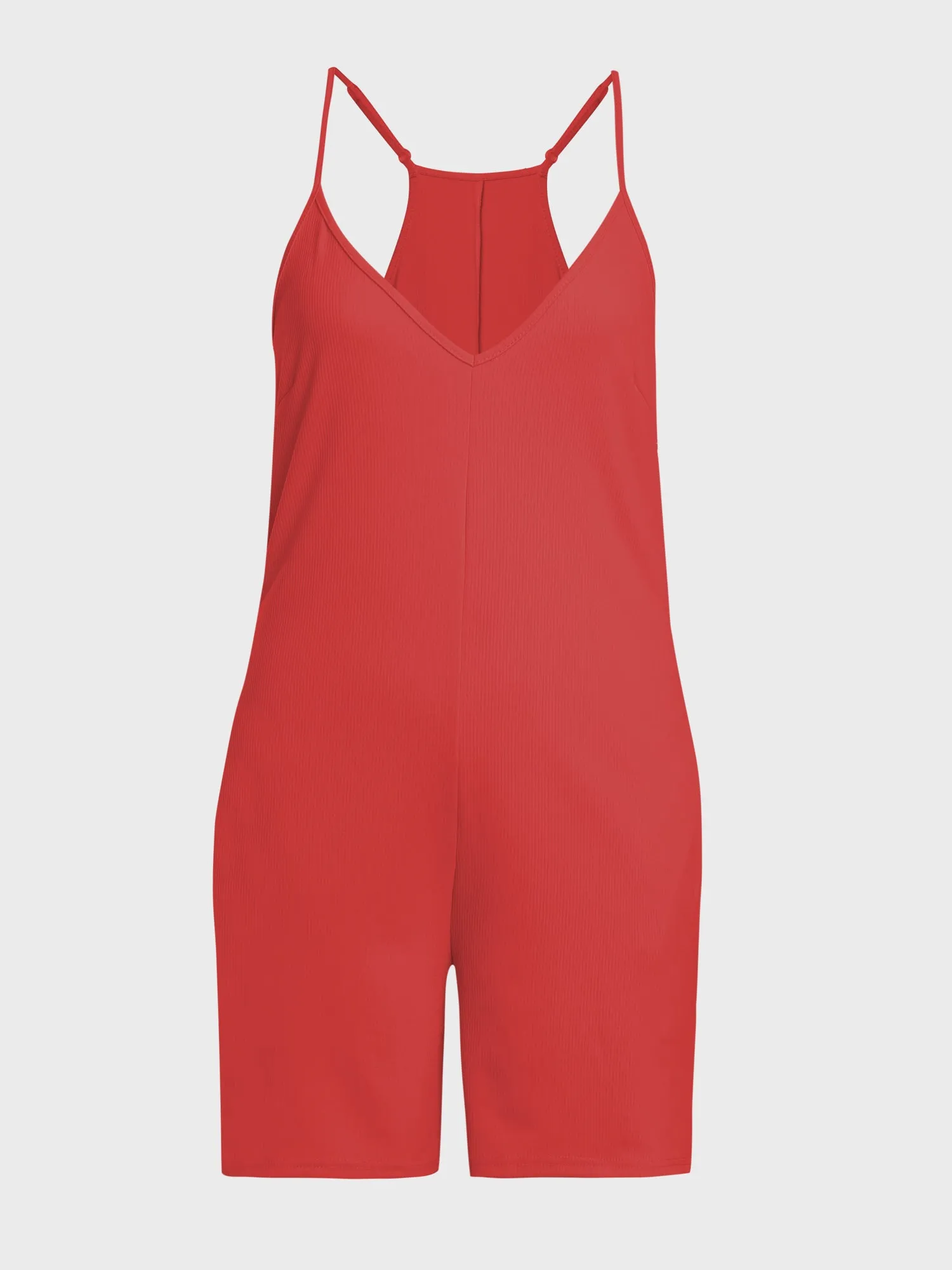 Summer Suspender Short Jumpsuit
