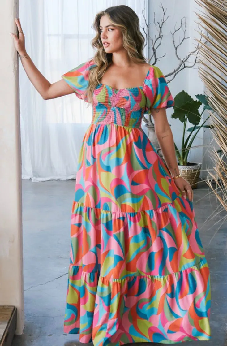 Sunrise Maxi Dress