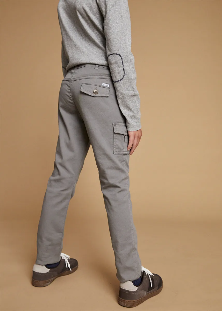 The Grey Cargo Trousers