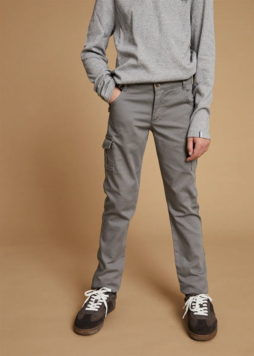 The Grey Cargo Trousers