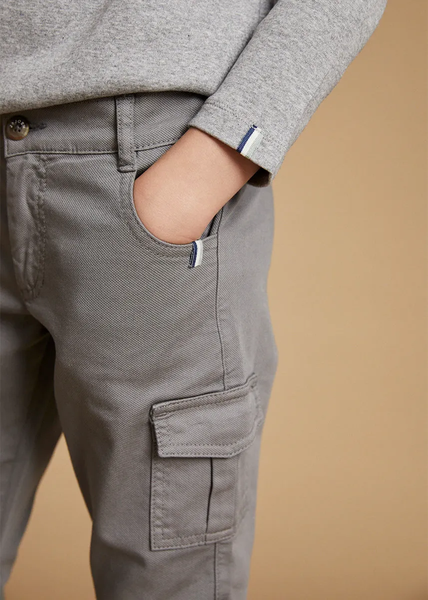 The Grey Cargo Trousers