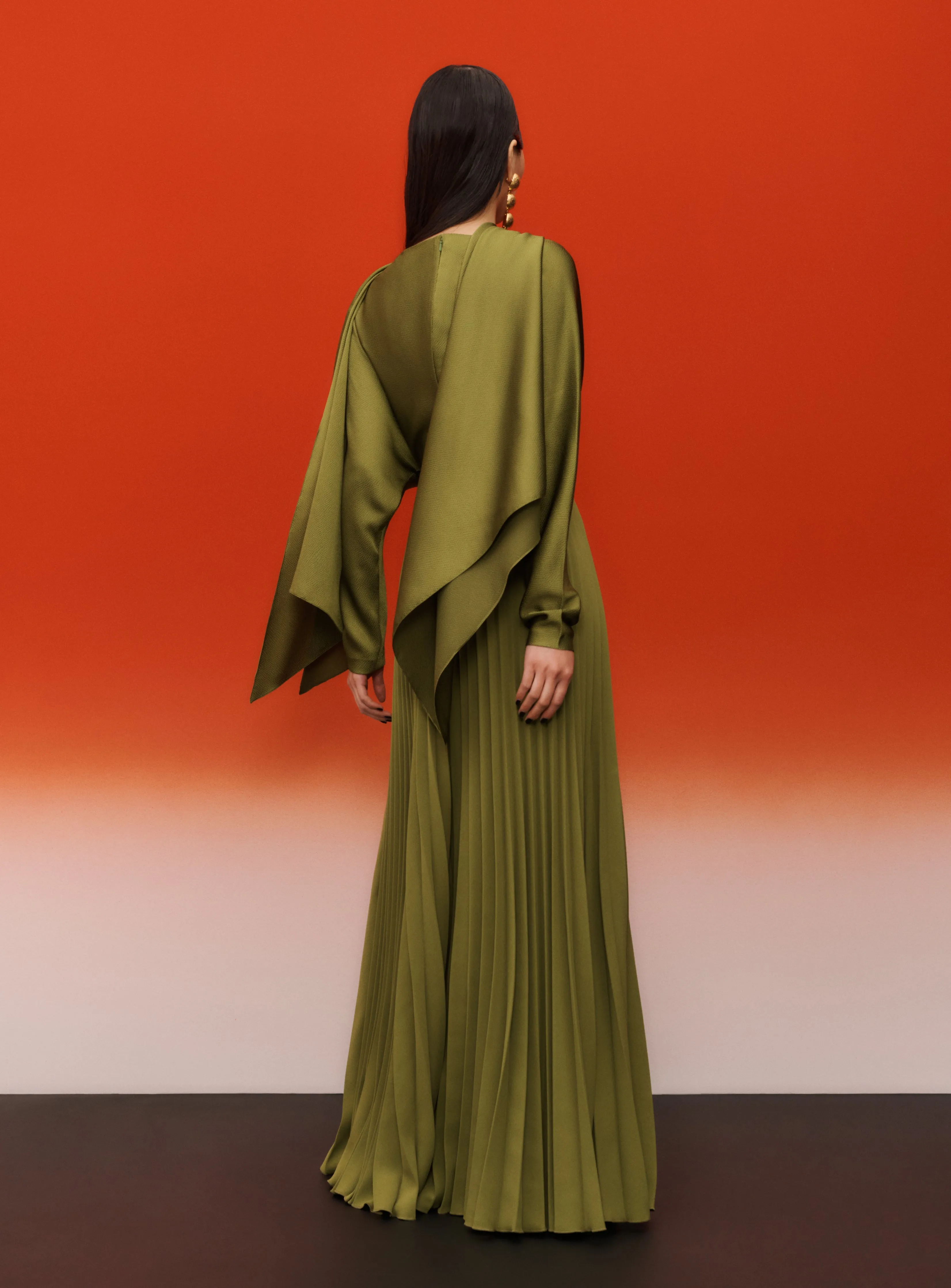 The Henley Skirt in Sweet Pea Green
