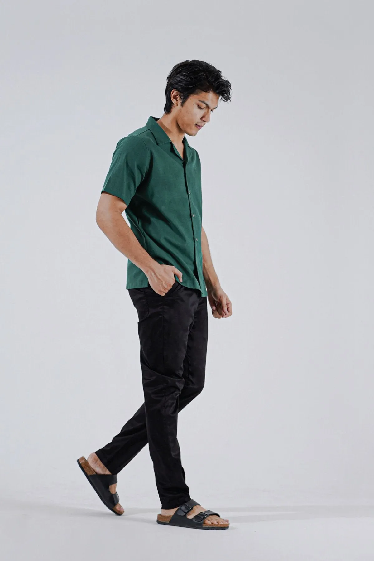 The Perfect Men Slim Fit Pants - Black