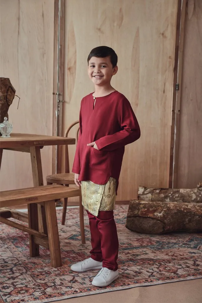 The Perfect Slim Fit Pants - Maroon