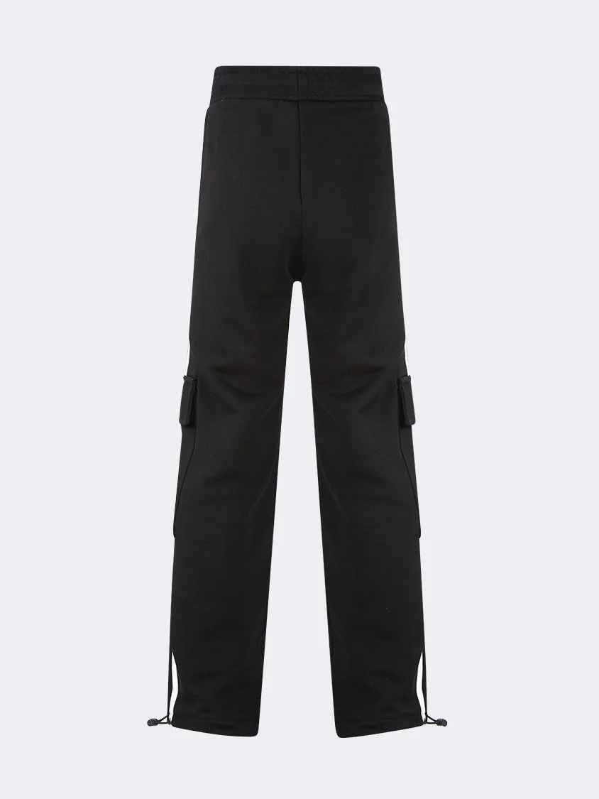 Top Ten Casual Kids-Girls Lifestyle Cargo Pant Black/White