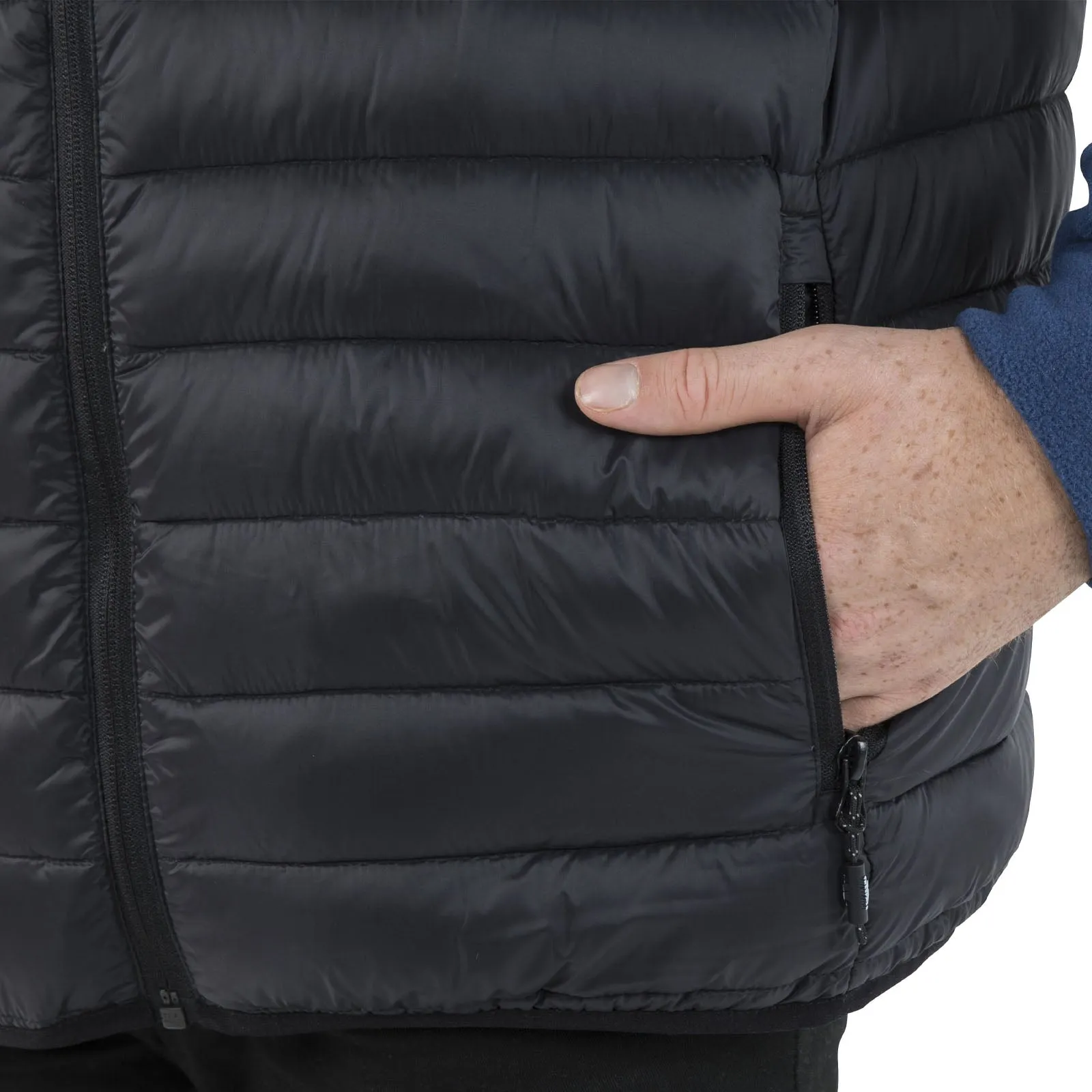 Trespass Mens Hoppers Lightweight Down Gilet