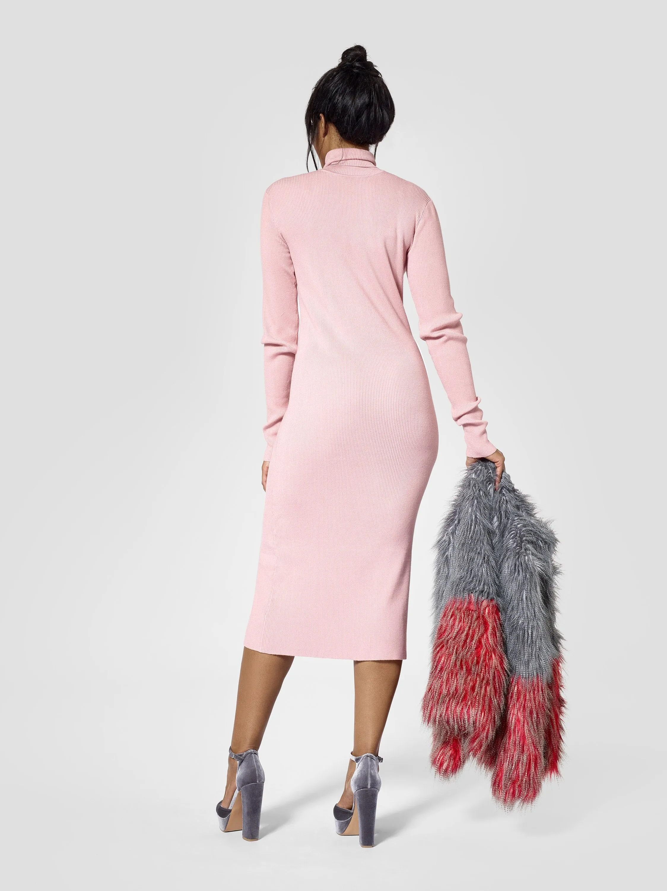Turtleneck Tall Sweater Dress