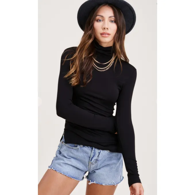 Turtleneck Top