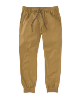 Volcom Frickin Slim Jogger Mens Pants - Light Brown