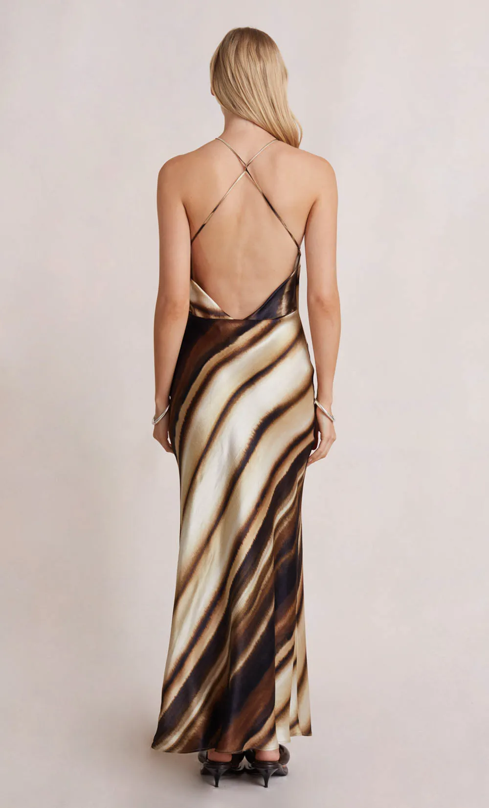 WATERCOLOUR MAXI DRESS - PRINT