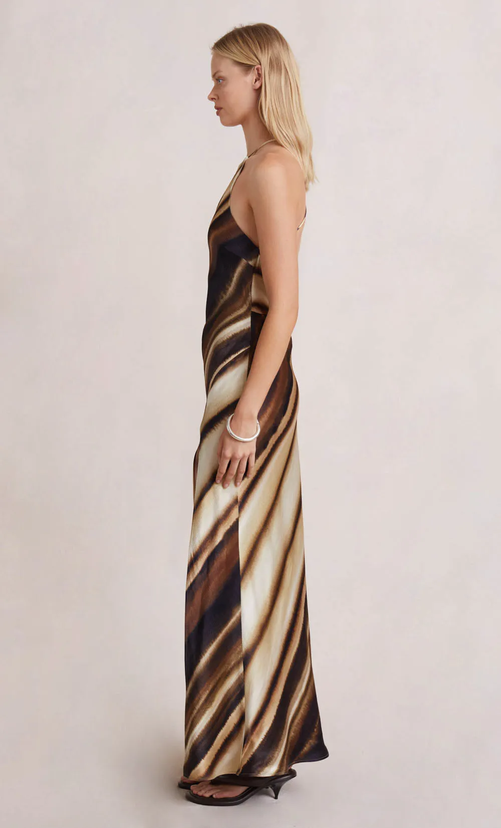 WATERCOLOUR MAXI DRESS - PRINT